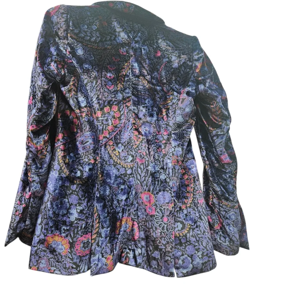 LOFT paisley velvet